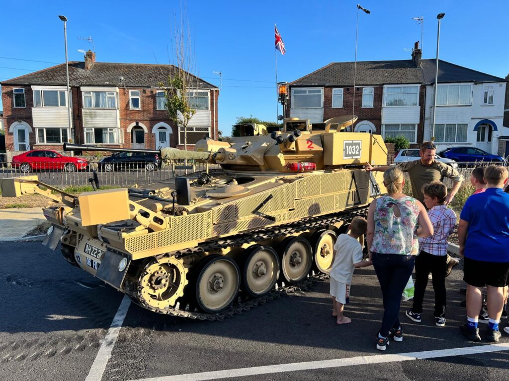 CVRT Scimitar Hired For Prom Hastings, Sussex